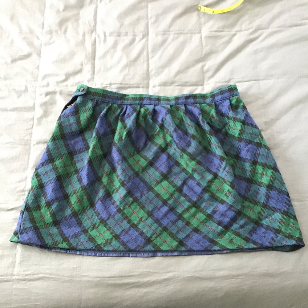 Old Navy Wool Plaid Skirt with Pockets!